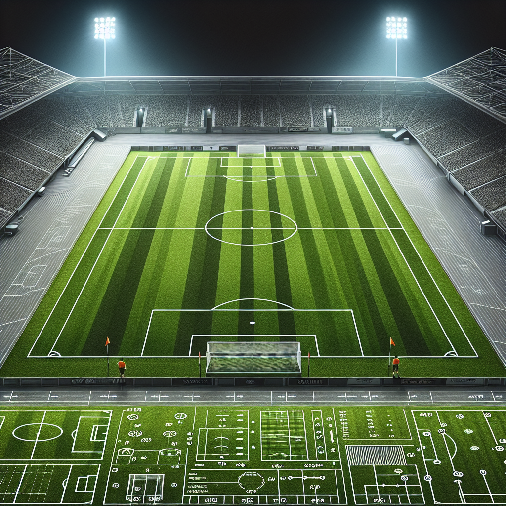 Futbol sahası hakkında teknik bilgiler